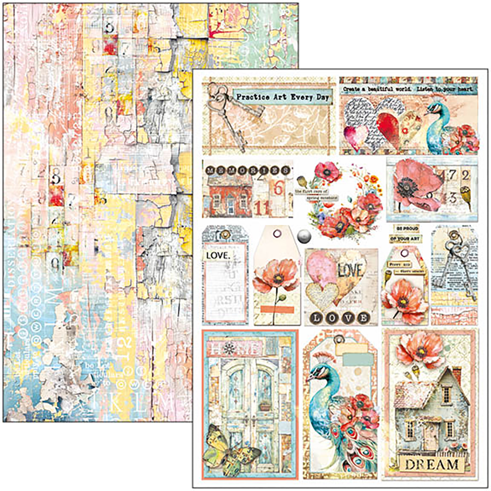 Ciao Bella Papercrafting Majestic Dream A4 Creative Pad (CBCL084) Ciao Bella Papercrafting Majestic Dream A4 Creative Pad (CBCL084)