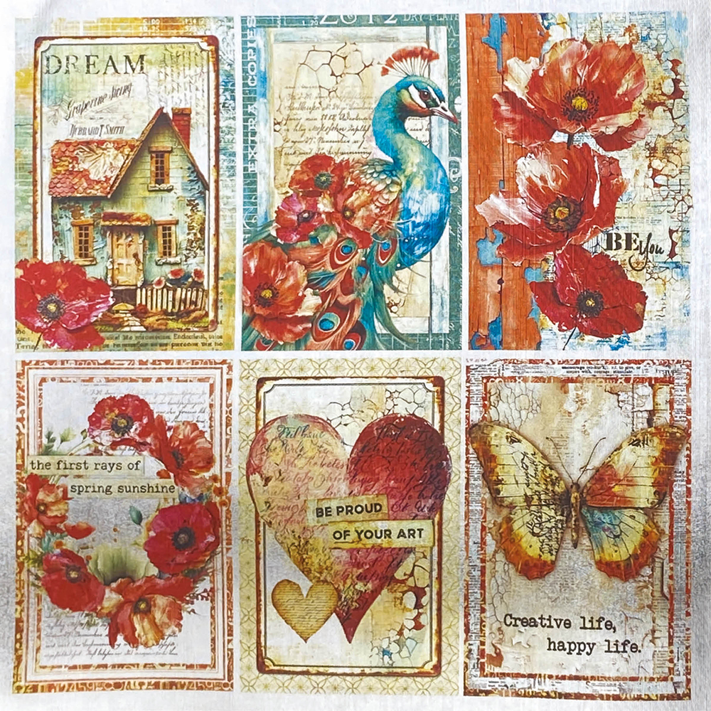 Ciao Bella Papercrafting Majestic Dream 6x6 Inch Deluxe Paper (CBDQ018)