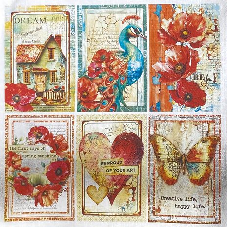 Ciao Bella Papercrafting Majestic Dream 6x6 Inch Deluxe Paper (CBDQ018)