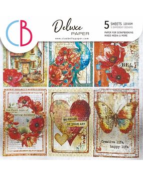 Ciao Bella Papercrafting Majestic Dream 6x6 Inch Deluxe Paper (CBDQ018)