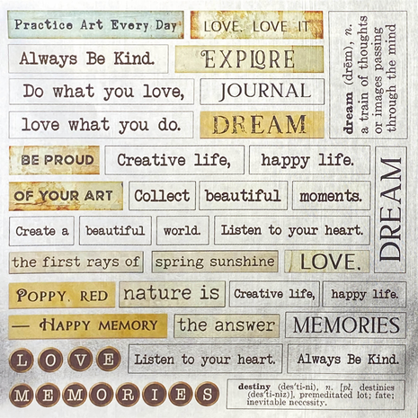 Ciao Bella Papercrafting Majestic Dream 6x6 Inch Deluxe Paper (CBDQ018)