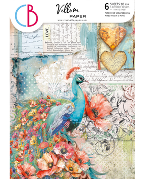 Ciao Bella Papercrafting Majestic Dream A4 Vellum Paper (CBV023) Ciao Bella Papercrafting Majestic Dream A4 Vellum Paper (CBV023)