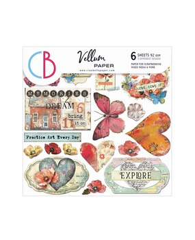 Ciao Bella Papercrafting Majestic Dream 6x6 Inch Vellum Paper (CBVQ023) Ciao Bella Papercrafting Majestic Dream 6x6 Inch Vellum Paper (CBVQ023)