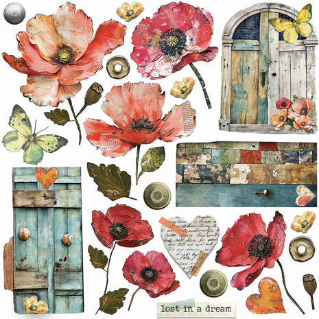 Ciao Bella Papercrafting Majestic Dream 6x6 Inch Vellum Paper (CBVQ023) Ciao Bella Papercrafting Majestic Dream 6x6 Inch Vellum Paper (CBVQ023)