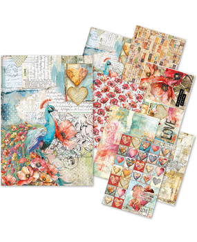 Ciao Bella Papercrafting Majestic Dream A5 Mixed Rice Papers (CBRS006) Ciao Bella Papercrafting Majestic Dream A5 Mixed Rice Papers (CBRS006)