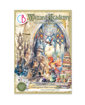 Ciao Bella Papercrafting Wizard Academy A4 Junk Journal Ephemera Book (CBB004) Ciao Bella Papercrafting Wizard Academy A4 Junk Journal Ephemera Book (CBB004)