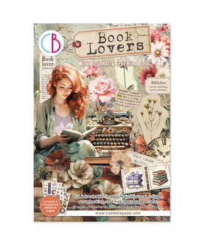 Ciao Bella Papercrafting Book Lovers A4 Junk Journal Ephemera Book (CBB005)