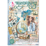Ciao Bella Papercrafting Wanderlust A4 Junk Journal Ephemera Book (CBB006)