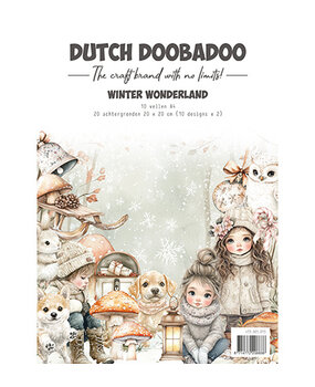 Dutch Doobadoo Winter Wonderland A4 Collage Paperset (473.005.073) Dutch Doobadoo Winter Wonderland A4 Collage Paperset (473.005.073)