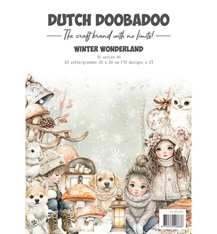 Dutch Doobadoo Winter Wonderland A4 Collage Paperset (473.005.073) Dutch Doobadoo Winter Wonderland A4 Collage Paperset (473.005.073)