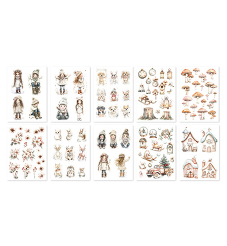 Dutch Doobadoo Winter Wonderland A4 Collage Paperset (473.005.073) Dutch Doobadoo Winter Wonderland A4 Collage Paperset (473.005.073)