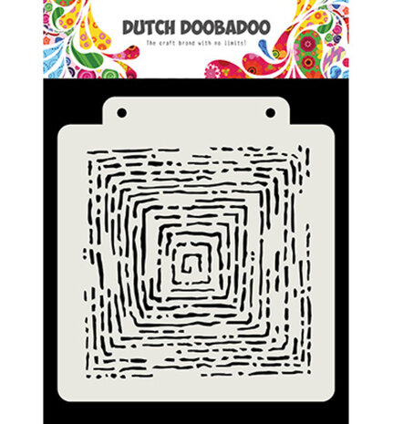 Dutch Doobadoo Dutch Mask Art Grunge Lines (470.715.175) Dutch Doobadoo Dutch Mask Art Grunge Lines (470.715.175)