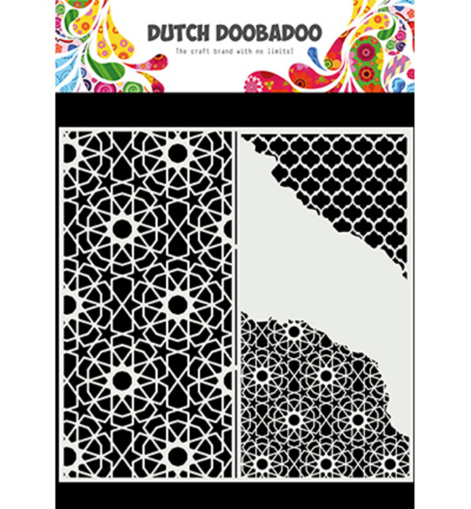 Dutch Doobadoo Dutch Mask Art Slimline Cracked Patterns (470.784.004) Dutch Doobadoo Dutch Mask Art Slimline Cracked Patterns (470.784.004)