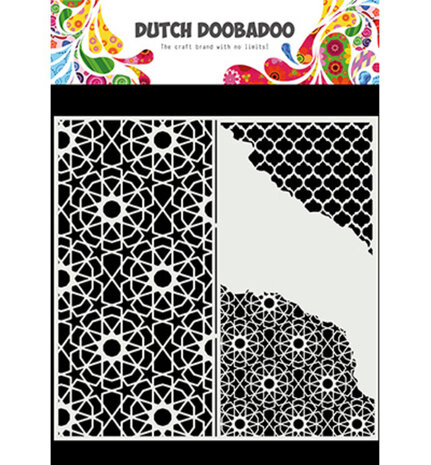Dutch Doobadoo Dutch Mask Art Slimline Cracked Patterns (470.784.004) Dutch Doobadoo Dutch Mask Art Slimline Cracked Patterns (470.784.004)