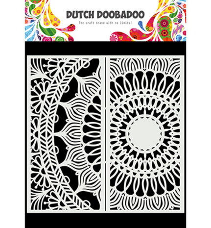 Dutch Doobadoo Dutch Mask Art Slimline Mandala (470.784.006) Dutch Doobadoo Dutch Mask Art Slimline Mandala (470.784.006)