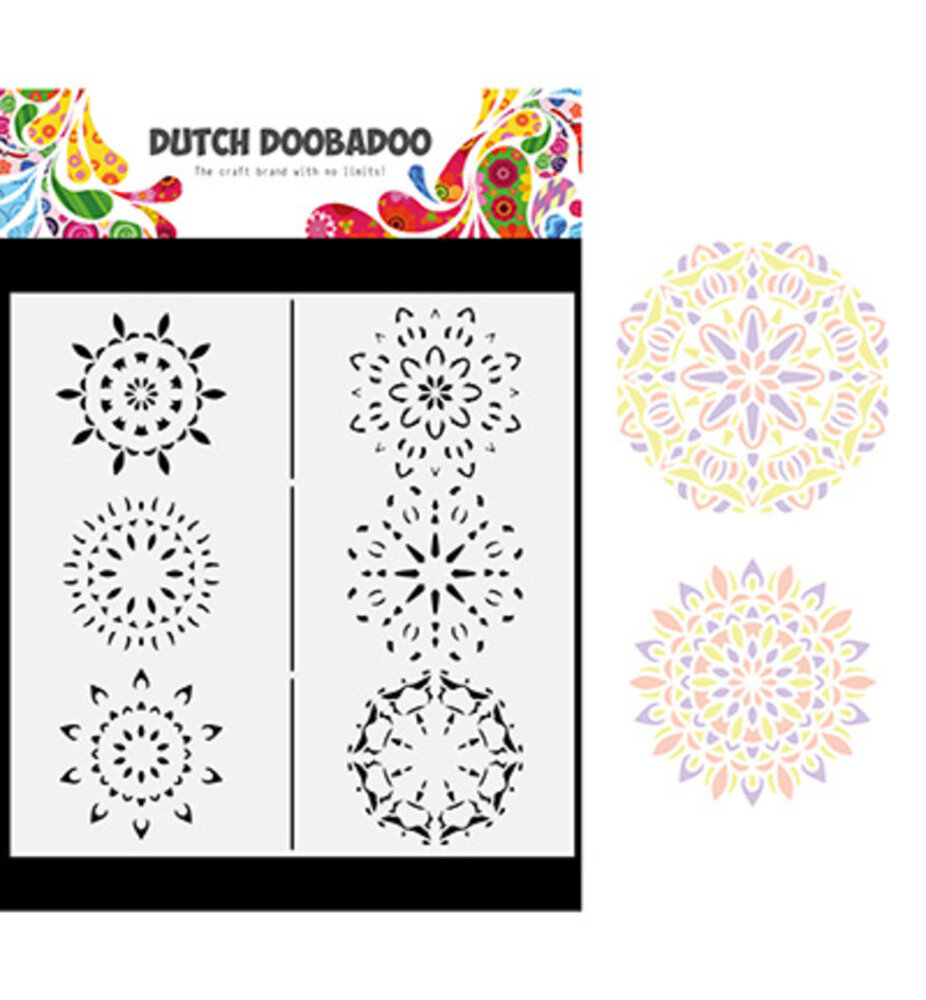 Dutch Doobadoo Dutch Mask Art Slimline Mandalas (470.784.011) Dutch Doobadoo Dutch Mask Art Slimline Mandalas (470.784.011)