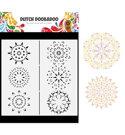 Dutch Doobadoo Dutch Mask Art Slimline Mandalas (470.784.011) Dutch Doobadoo Dutch Mask Art Slimline Mandalas (470.784.011)