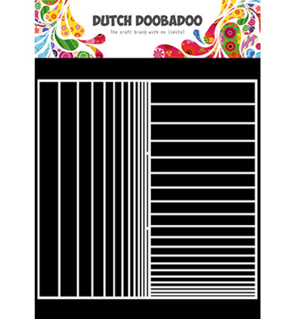 Dutch Doobadoo Dutch Mask Art Slimline Stripes (470.784.078) Dutch Doobadoo Dutch Mask Art Slimline Stripes (470.784.078)