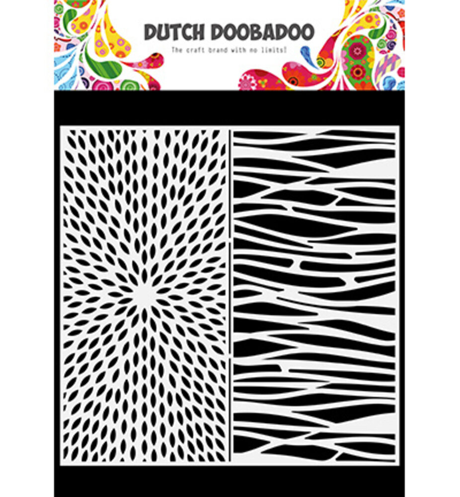 Dutch Doobadoo Dutch Mask Art Slimline Stripes (470.784.088) Dutch Doobadoo Dutch Mask Art Slimline Stripes (470.784.088)
