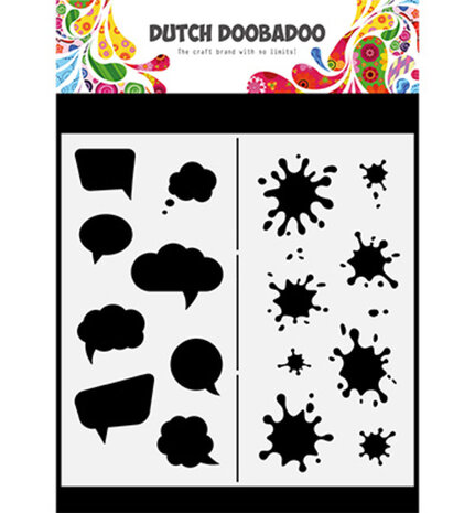 Dutch Doobadoo Dutch Mask Art Slimline Spatter (470.784.138) Dutch Doobadoo Dutch Mask Art Slimline Spatter (470.784.138)