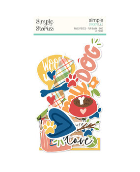 Simple Stories Fur Baby Dog Simple Pages Pieces (24012) Simple Stories Fur Baby Dog Simple Pages Pieces (24012)