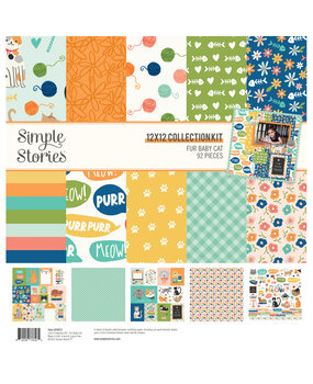 Simple Stories Fur Baby Cat 12x12 Inch Collection Kit (24013) Simple Stories Fur Baby Cat 12x12 Inch Collection Kit (24013)
