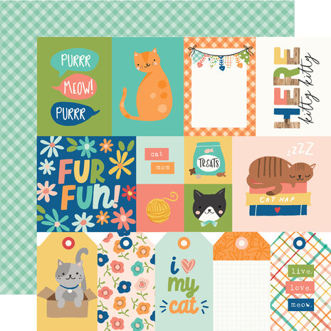 Simple Stories Fur Baby Cat 12x12 Inch Collection Kit (24013)