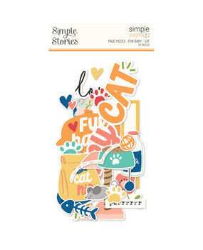 Simple Stories Fur Baby Cat Simple Pages Pieces (24025)