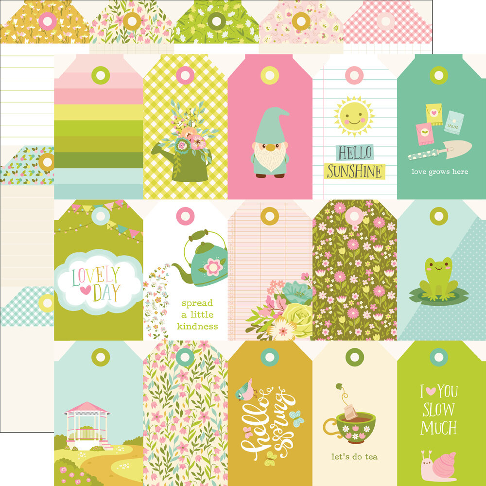 Simple Stories Tea Garden 12x12 Inch Collection Kit (24100) Simple Stories Tea Garden 12x12 Inch Collection Kit (24100)