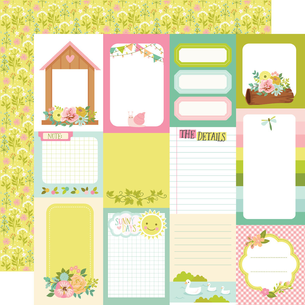Simple Stories Tea Garden 12x12 Inch Collection Kit (24100) Simple Stories Tea Garden 12x12 Inch Collection Kit (24100)