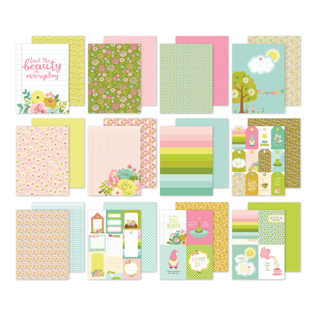Simple Stories Tea Garden 6x8 Inch Paper Pad (24115)