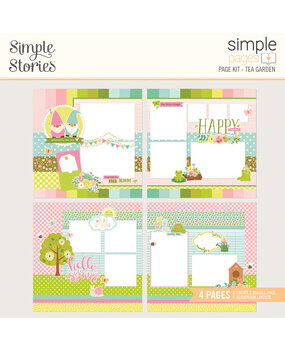 Simple Stories Tea Garden Simple Pages Kit (24126) Simple Stories Tea Garden Simple Pages Kit (24126)