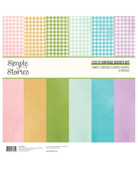 Simple Stories Simple Vintage Flower Shoppe 12x12 Inch Vintage Basics Kit (24215) Simple Stories Simple Vintage Flower Shoppe 12x12 Inch Vintage Basics Kit (24215)