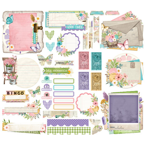 Simple Stories Simple Vintage Flower Shoppe Ephemera (24225) Simple Stories Simple Vintage Flower Shoppe Ephemera (24225)