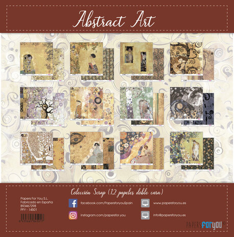 Papers For You Abstract Art 12x12 Inch Paper Pack (PFY-14501) Papers For You Abstract Art 12x12 Inch Paper Pack (PFY-14501)