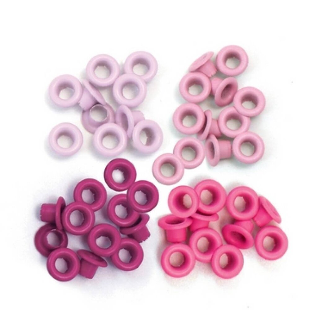 We R Memory Keepers Pink Eyelets (41580-0) We R Memory Keepers Pink Eyelets (41580-0)