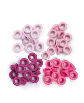 We R Memory Keepers Pink Eyelets (41580-0) We R Memory Keepers Pink Eyelets (41580-0)