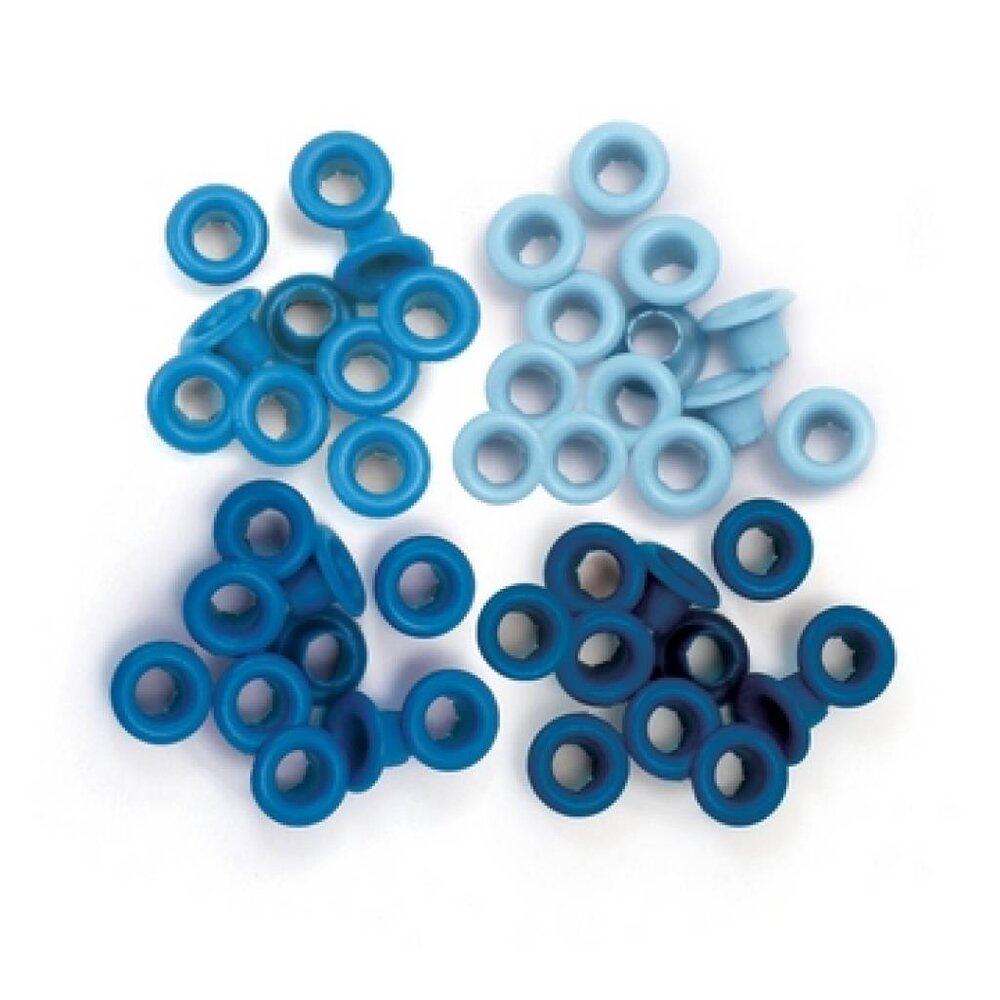 We R Memory Keepers Blue Eyelets (41578-7)