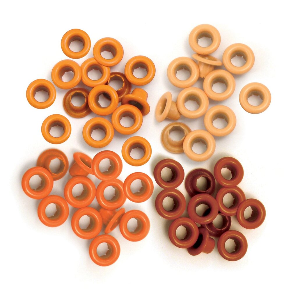 We R Memory Keepers Orange Eyelets (41574-9)