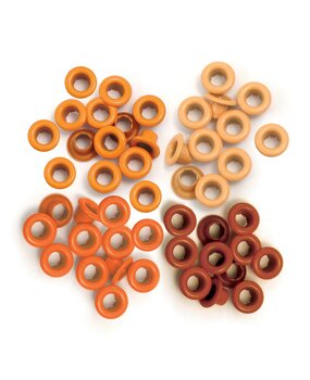 We R Memory Keepers Orange Eyelets (41574-9)