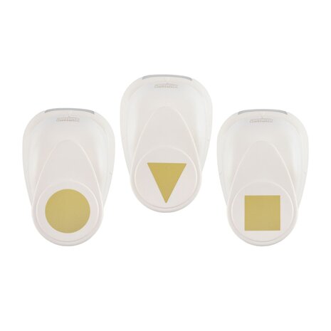 Vaessen Creative Figuurpons Set Basis Vormen (3pcs) (2137-125) Vaessen Creative Figuurpons Set Basis Vormen (3pcs) (2137-125)