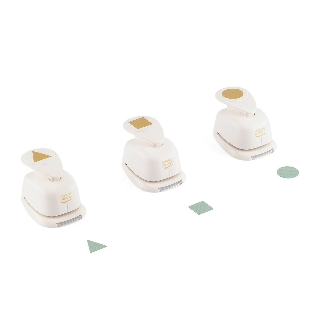 Vaessen Creative Figuurpons Set Basis Vormen (3pcs) (2137-125) Vaessen Creative Figuurpons Set Basis Vormen (3pcs) (2137-125)