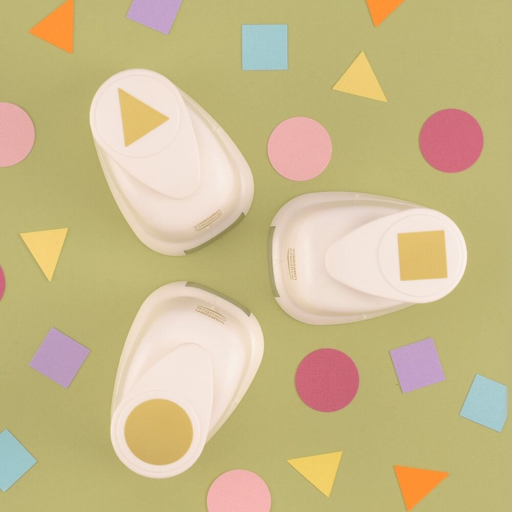 Vaessen Creative Figuurpons Set Basis Vormen (3pcs) (2137-125) Vaessen Creative Figuurpons Set Basis Vormen (3pcs) (2137-125)