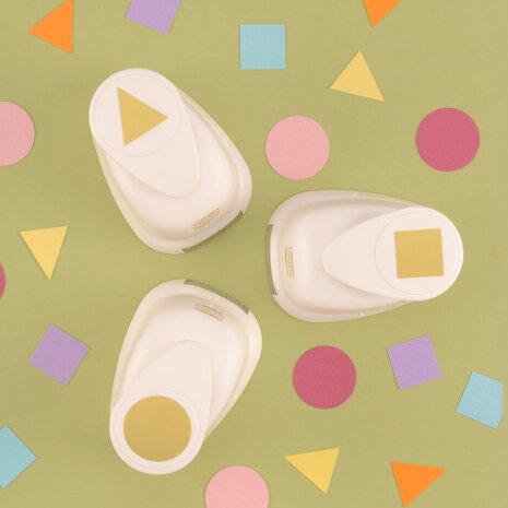 Vaessen Creative Figuurpons Set Basis Vormen (3pcs) (2137-125) Vaessen Creative Figuurpons Set Basis Vormen (3pcs) (2137-125)