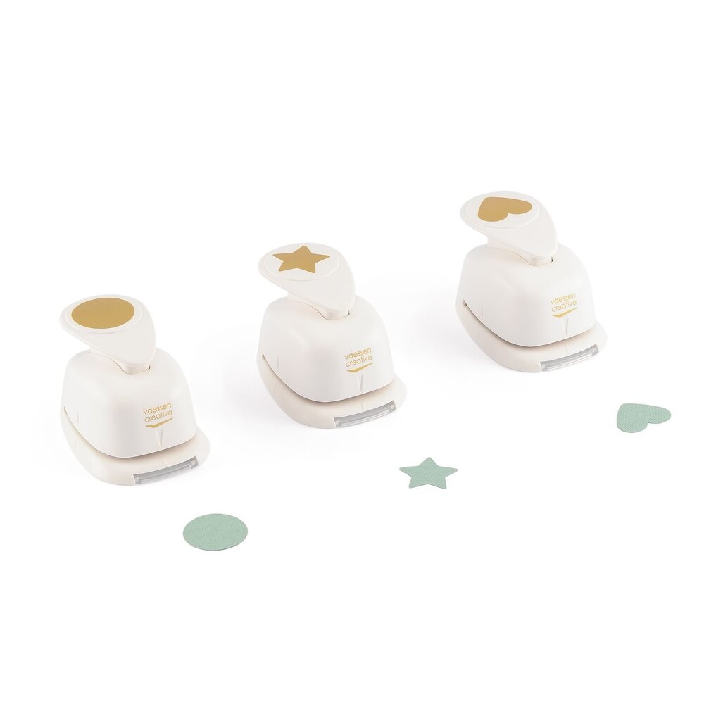 Vaessen Creative Figuurpons Set Basis Vormen #2 (3pcs) (2137-126)