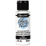 DecoArt Glass Paint White (DGP01)
