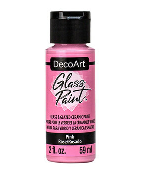 DecoArt Glass Paint Pink (DGP02) DecoArt Glass Paint Pink (DGP02)