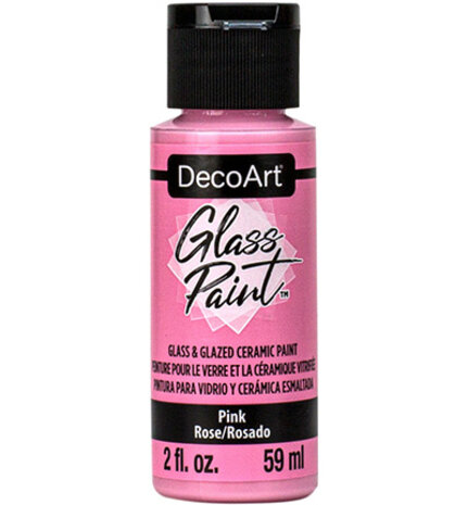 DecoArt Glass Paint Pink (DGP02) DecoArt Glass Paint Pink (DGP02)