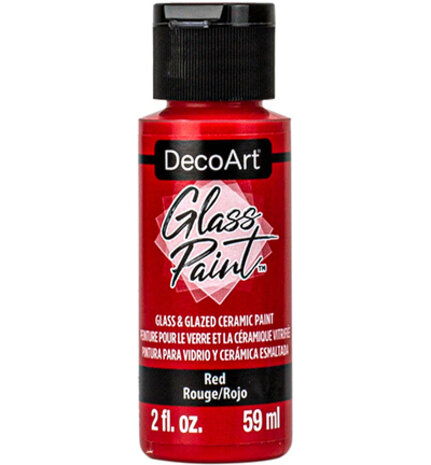 DecoArt Glass Paint Red (DGP03)