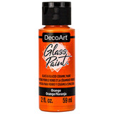 DecoArt Glass Paint Orange (DGP05)
